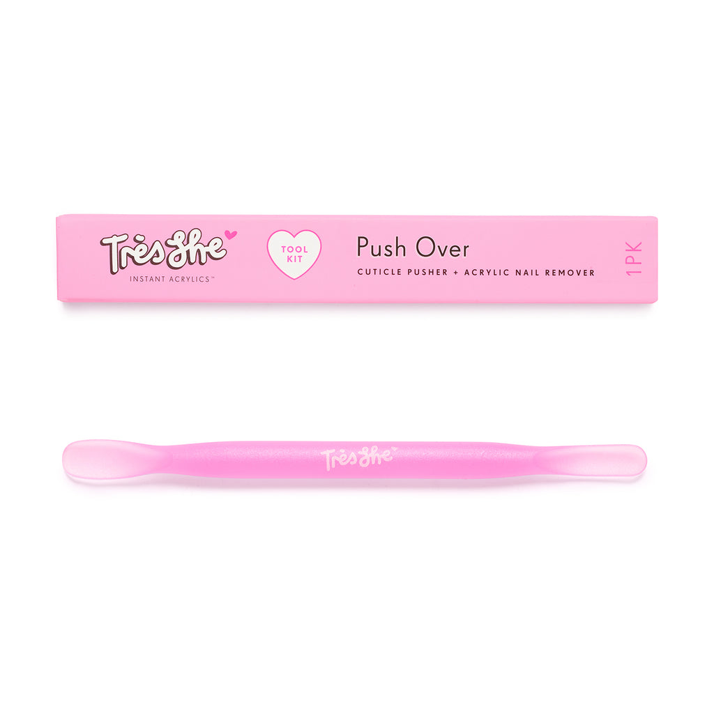 Tres She cuticle pusher and instant acrylic press on nail remover